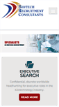 Mobile Screenshot of biotechrecruitment.com.au